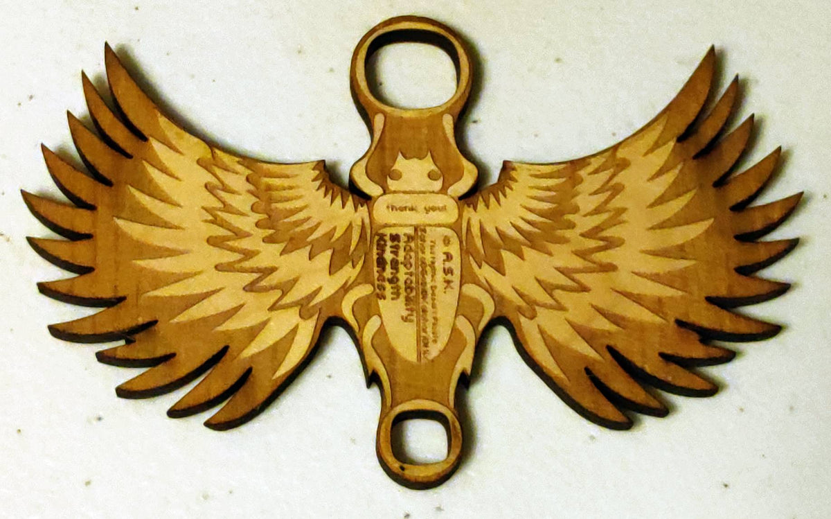 Scarab Christmas Ornament with ASK